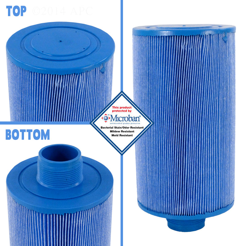 2" MPT BOTTOM MICROBAN PVT25NP FC3029M REFLECTIONS VITA SPAS TOP LOAD MPT