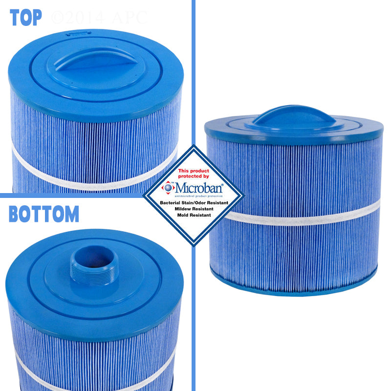 2" X 7" 30 SQ FT MICROBAN PVT30WHF2MM FC3052M VITA SPAS CIRC PUMP PVT30WH