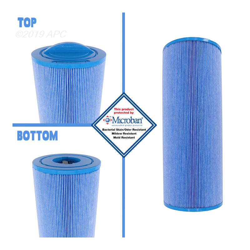 8" 27 SQ FT MICROBAN FC0189M PSG27.5XP4M SARATOGA SPAS