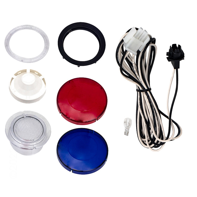 LIGHT PORTHOLE W/ AMP 2PIN 12V