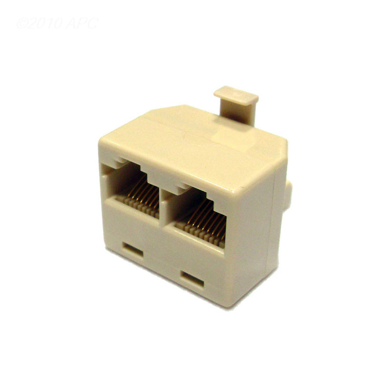 MODULAR JACK 8CONN 2 TO 1
