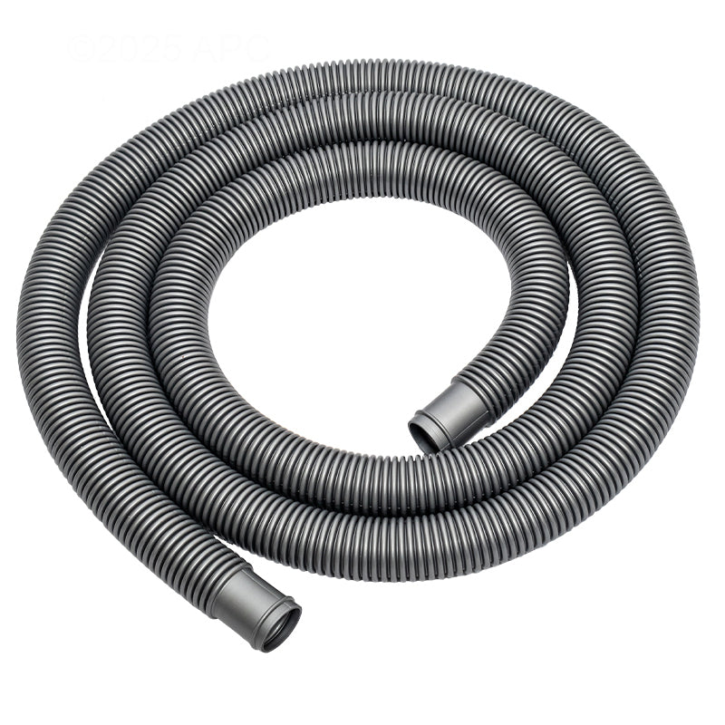 1.5" X 12' ABG FILTER HOSE BAGGED HEAVY SILVER BLOW MOLDED ( ML155112012HF )