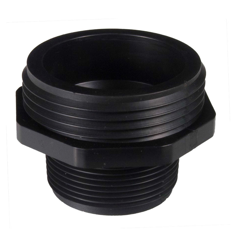 UNION TAILPIECE (1.5" MIPX1.5" MU BLACK)