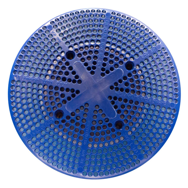 175 GPM FIBERGLASS POOL SUCTION COVER ONLY (VGB), DARK BLUE