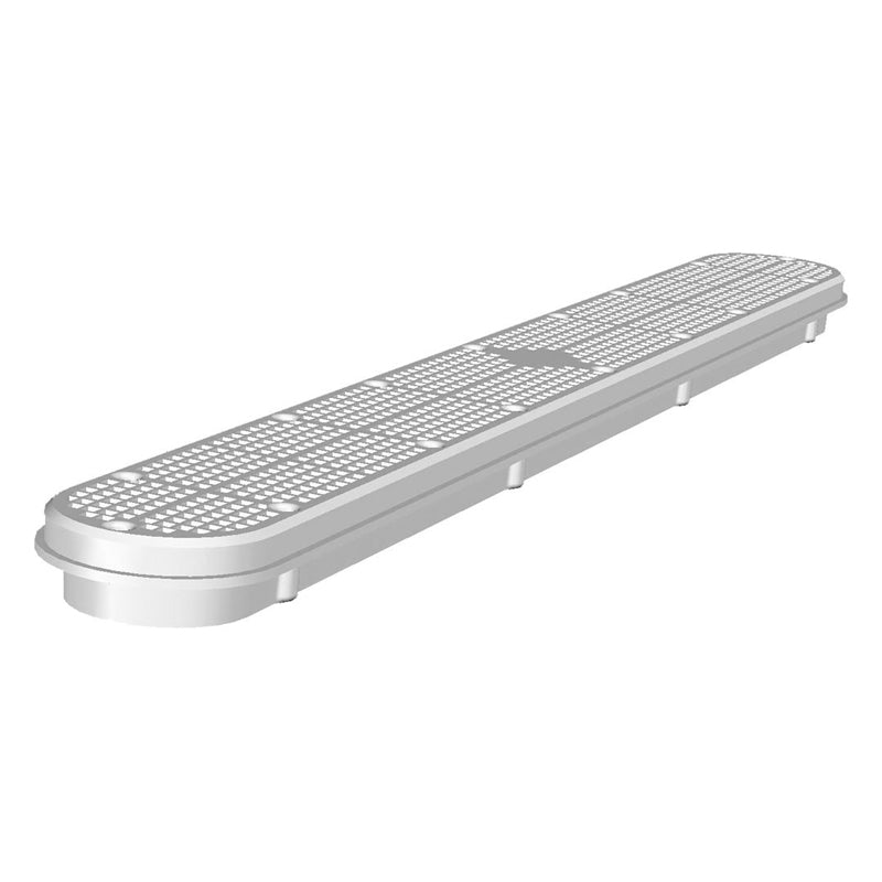 32" CHANNEL DRAIN WITH FRAME, DARK GRAY