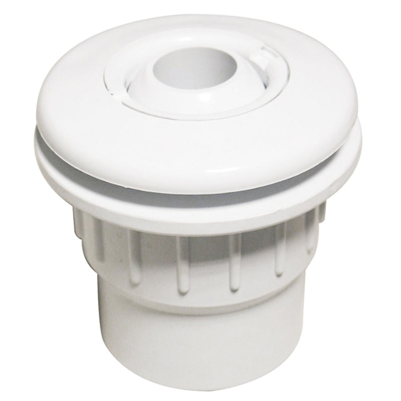 FIBERGLASS WALL FITTING WITH EYEBALL, GRAY