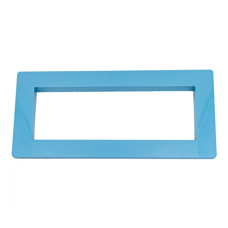 WIDE MOUTH SKIMMER FACE PLACE, LIGHT BLUE