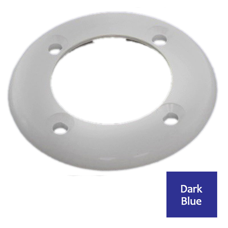 VINYL POOL RETURN FACPLATE, DARK BLUE