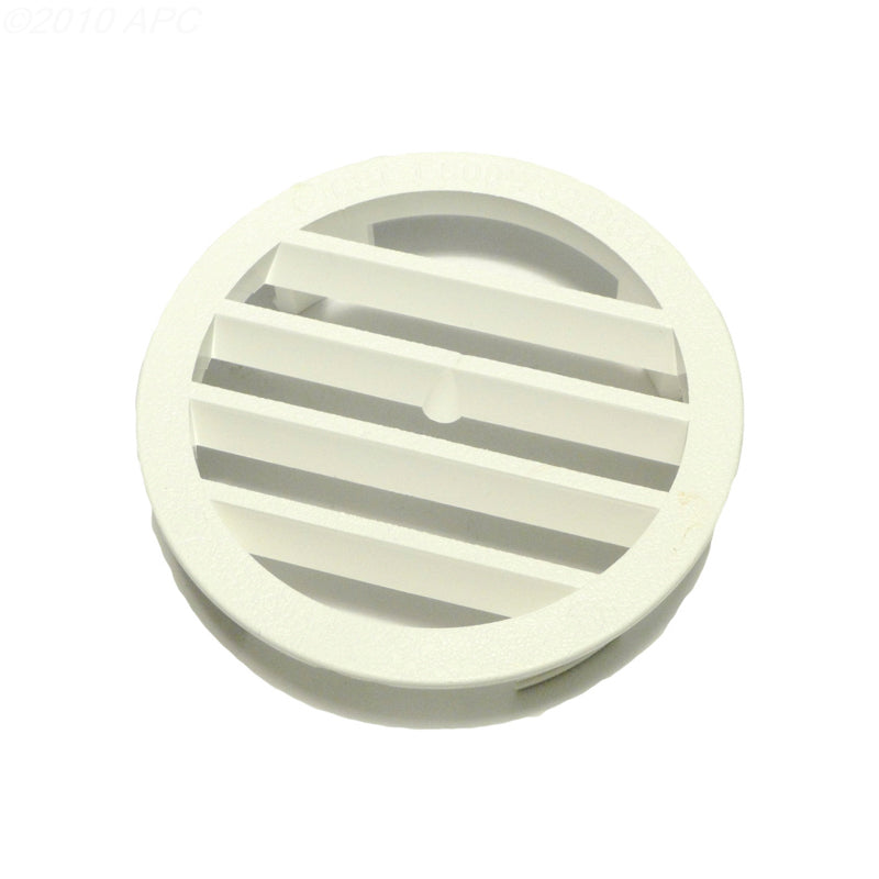 CONCRETE WALL FITTING GRATE WHITE LEAFTRAPPER