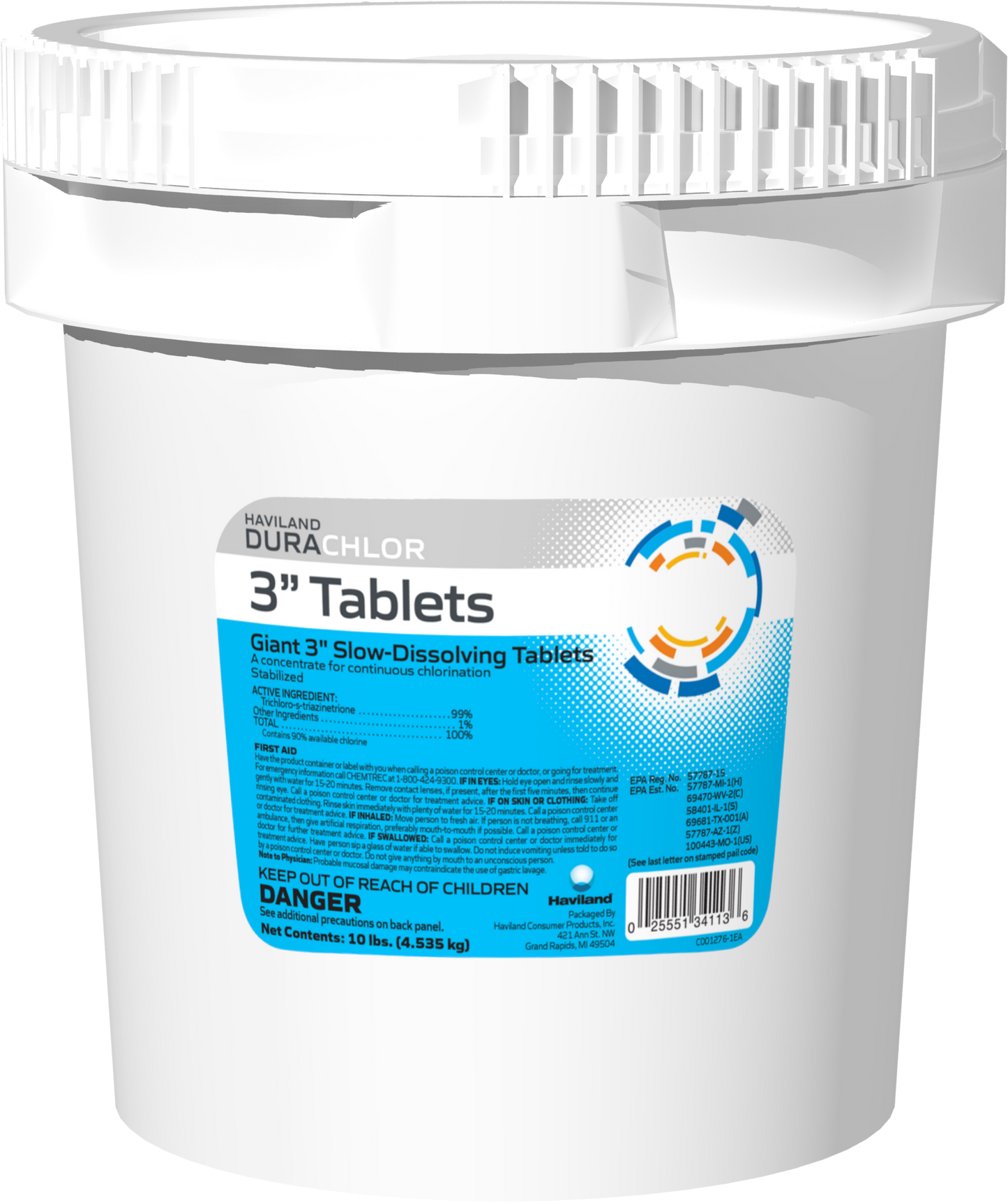 Haviland Durachlor 3" Tablets