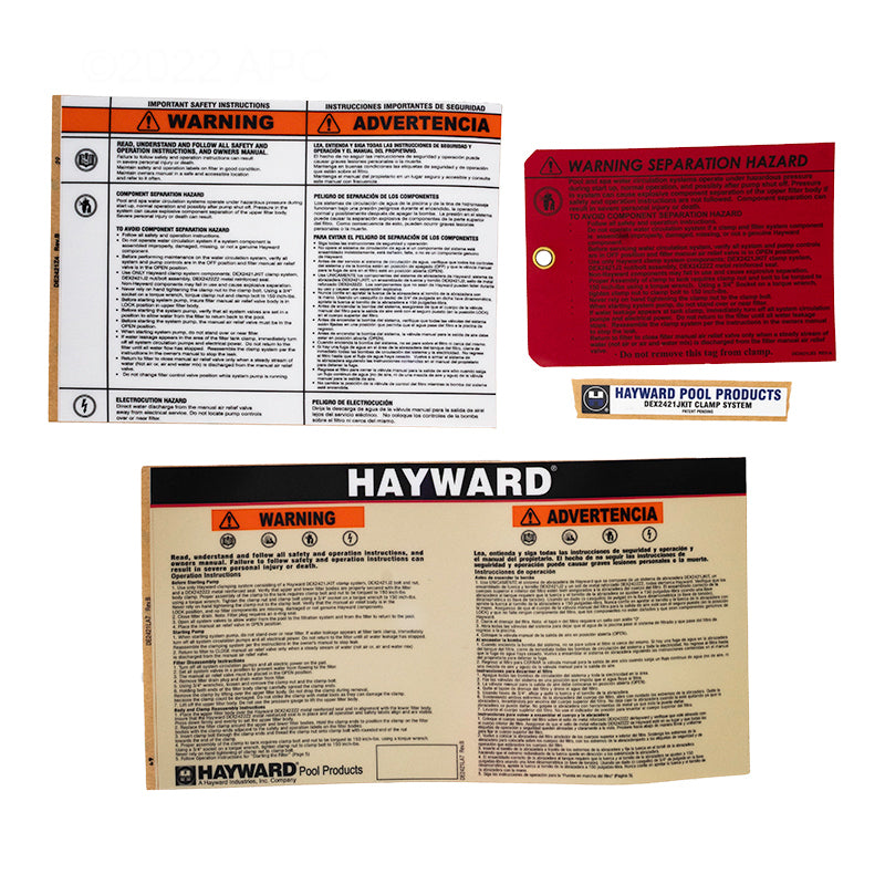 LABEL PACK PRO GRID FILTER HAYWARD