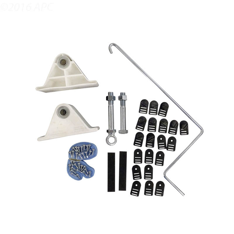FeherGuard Solar Cover Roller Reel System, Low Profile Base Kit | FG-3