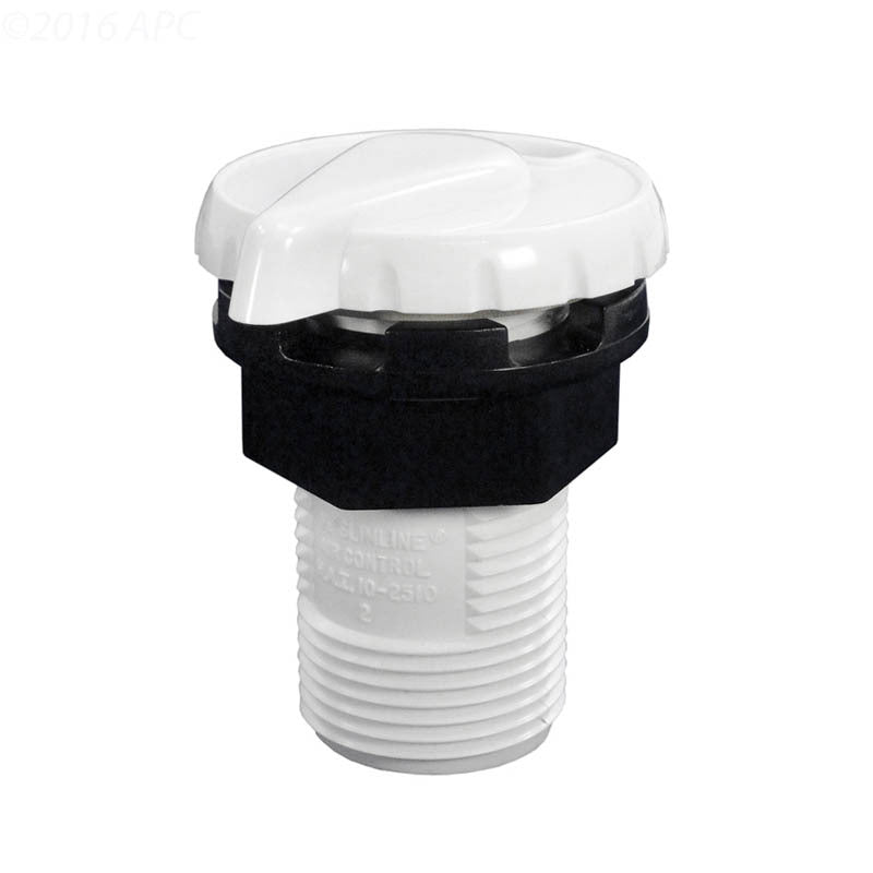 2" SLIMLINE TEARDROP HANDLE WHITE HYDRO AIR