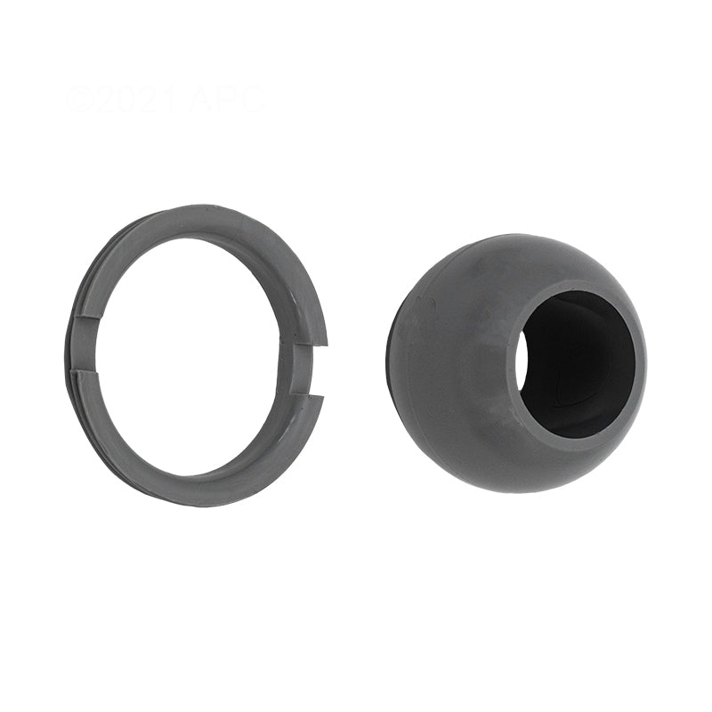 EYEBALL & RETAINING RING, GRAY