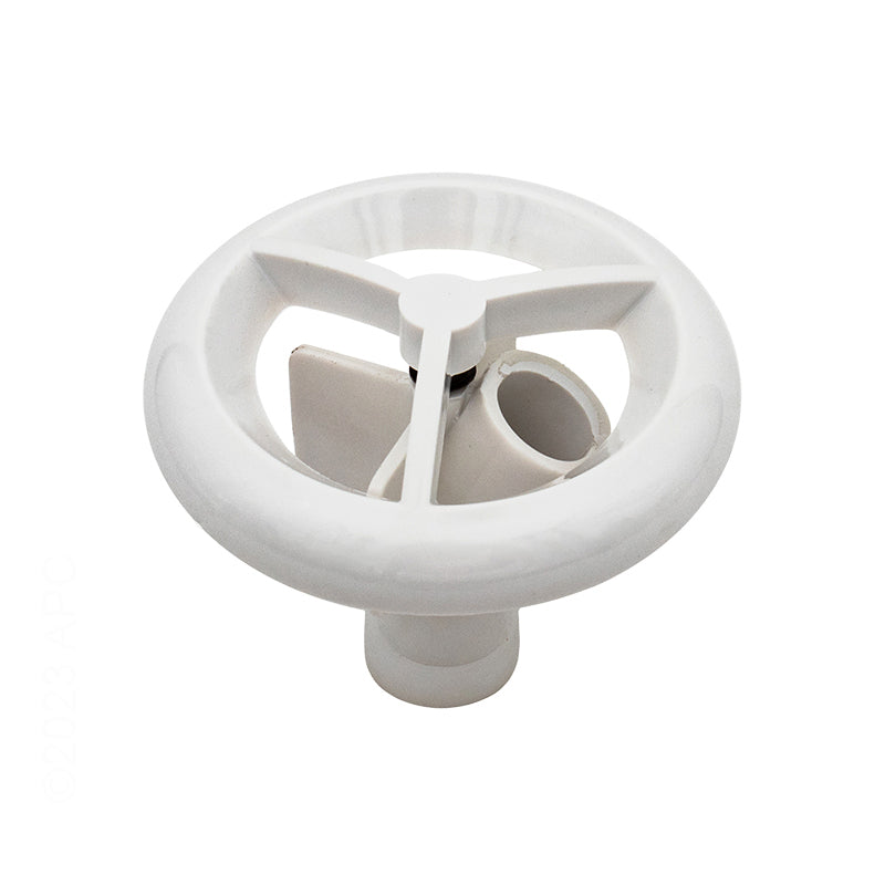 MICROSSAGE GRILL & FLOWPATH ASSY WHITE