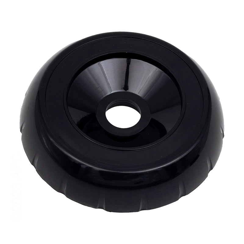 COVER NOTCHED BLACK 2"
