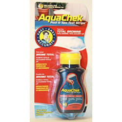 The AquaChek Red Total Bromine Test Strips (50 Strips | 521253A) from AquaChek offer quick, simple, and precise bromine level testing along with other water quality checks.