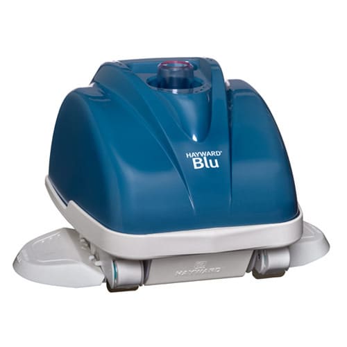 A Hayward Wing/Shoe Combo Maintenance Kit (AXV414604WHP) by HAYWARD, featuring a blue and gray streamlined design with wheels, is displayed on a white background.