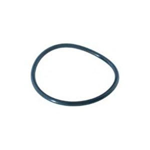 The Hayward Viton Cover O-Ring (CLX110K) by HAYWARD is a circular black gasket, ideal for use in automatic pool chlorinators and brominators, pictured on a plain white background.