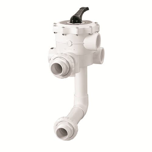 Hayward 2" Socket Commercial 6 Pos MP Valve with Plumbing Kit and Union Connectors Use with HCF302T HCF342T HCF362T Filters / No Internet | HCV275