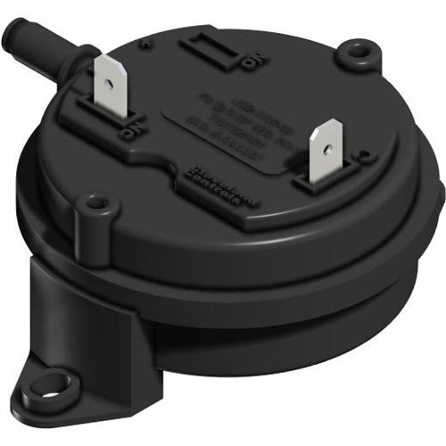 The Hayward H-Series Heater Vent Pressure Switch (IDXL2VPS1930) by HAYWARD is shown with two metal terminals and a mounting bracket against a white background.