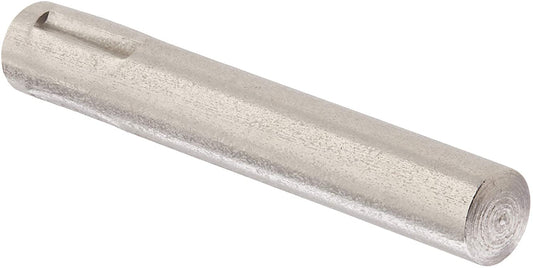 The Hayward Handle Pin (SPX0710XZ7) by HAYWARD is a cylindrical metal dowel featuring a single groove along part of its length.