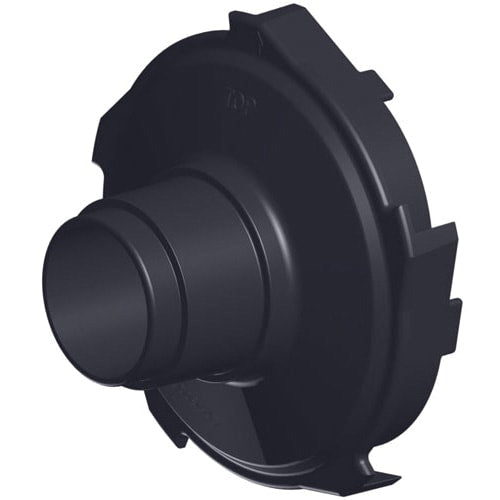 The Hayward Diffuser (SPX1616B) by HAYWARD is a black plastic mechanical component with a cylindrical center and radial fins, often used as a diffuser replacement in automotive or other machinery applications.