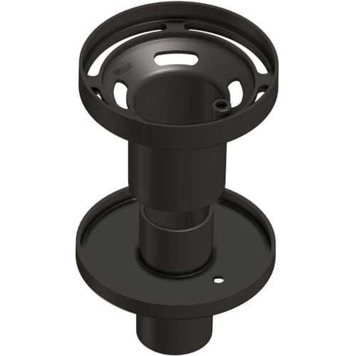 The Hayward Filter Top Diffuser Assembly (SX244G) by HAYWARD features a black circular top grate, cylindrical center, and round mounting base.