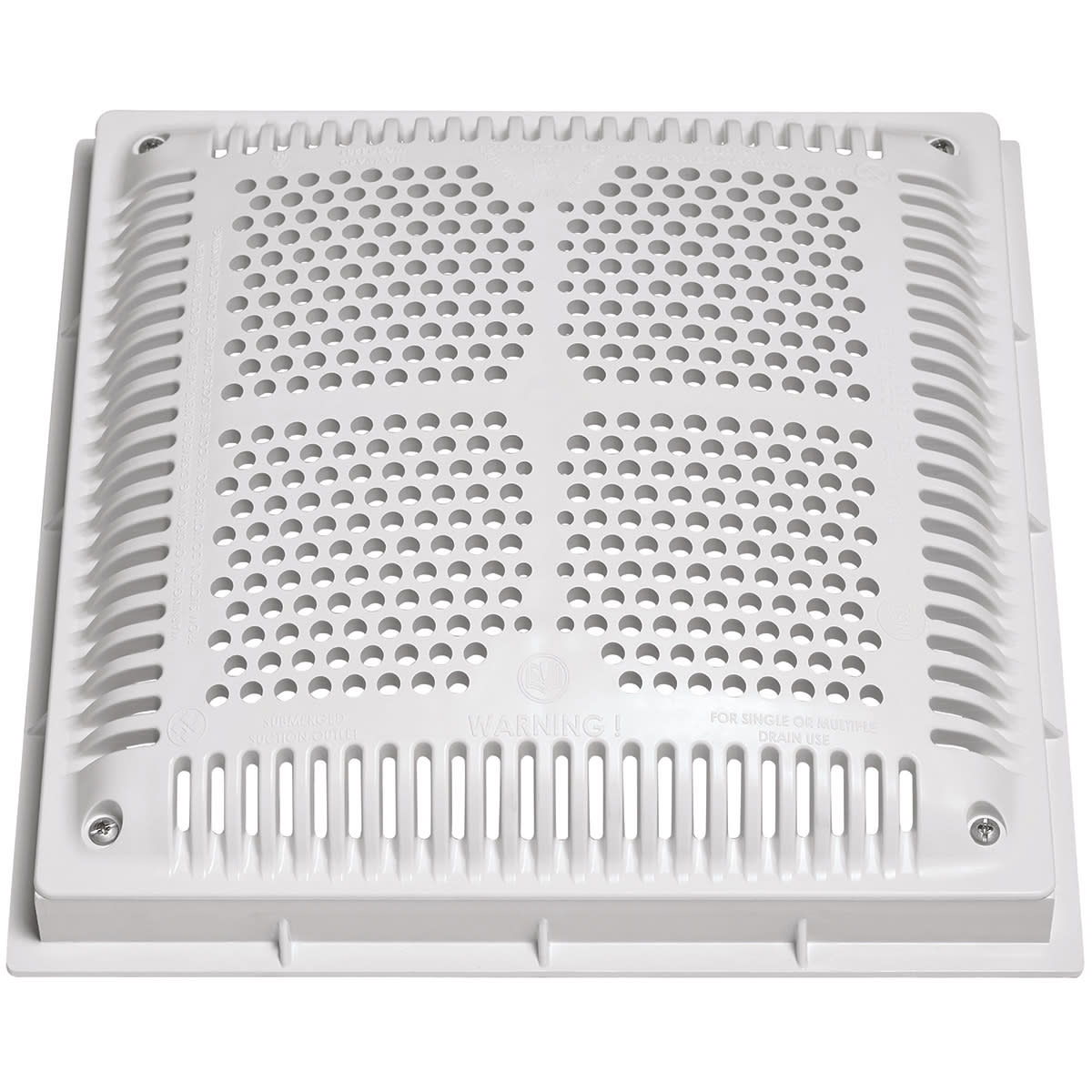Hayward 2/Pack 12" x 12" White Low Vel Cover and In/Out Frame | WG1032LV2PAK2