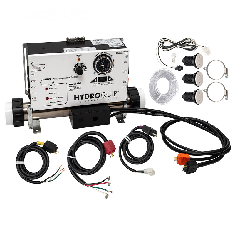 CS6000 SLIDE SERIES AIR SWITCH CONTROLS 1 PUMP UNIVERSAL CONTROL SYSTEM HYDROQUIP