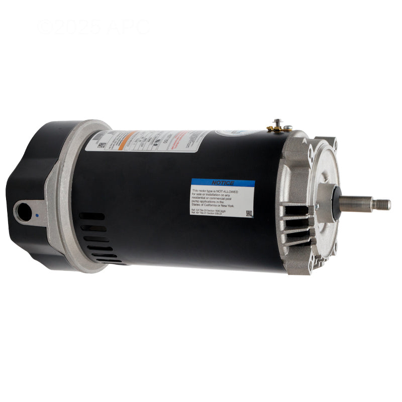 Century Centurion Pro Pool Pump Motor, Threaded Shaft, 1.50 THP 56J | HST150