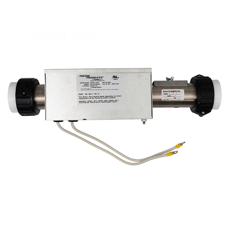 HEATER ASSEMBLY 5.5KW 240V CAL SPA