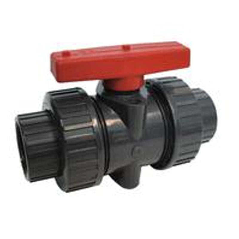 1" SKT TRUE UNION BALL VALVE PVC