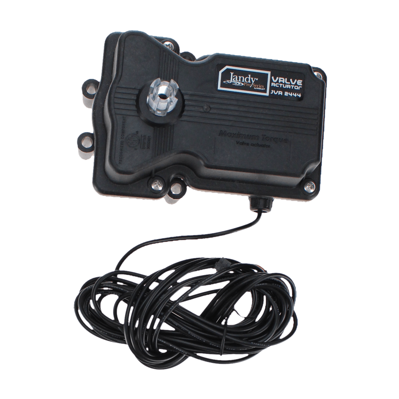 The Jandy Pro Series Electric Valve Actuator 24V | 4424 is vital for pool automation, easily integrating with AquaLink RS Control Systems to manage your pool and spa efficiently.