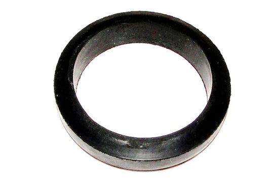 The Jandy Pro Series Hi-E2 2" Flange Gasket (S0078000+) by Jandy is a black, circular rubber washer shown against a white background.