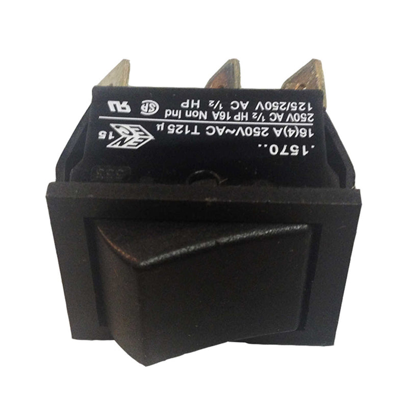 ROCKER SWITCH, DPDT, 10 AMP