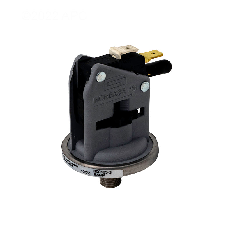 8" NPT 1AMP SPDT 1-5 PSI SS MILLIVOLT GAS HEATERS
