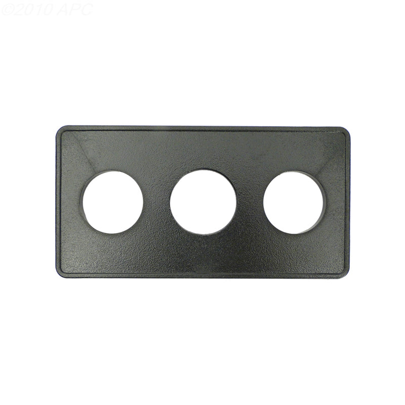DECKPLATE ONLY, 3 HOLE PANEL