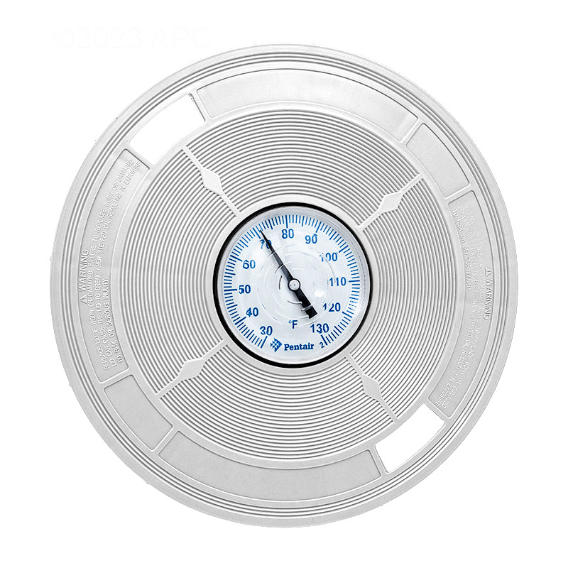 9-3/16" ROUND WHITE SKIMMER LID
