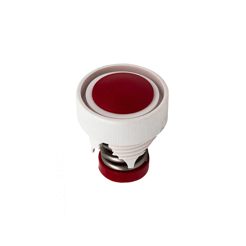 PRESSURE RELIEF VALVE WHITE