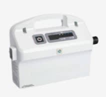The Maytronics Power Supply Dyn. Reset Usa (9995671-US-ASSY) is a portable medical device featuring a digital display, handle, side connection port, and power button.