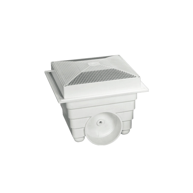 LAWSON 12"X12" SUMP AND GRATE WHITE