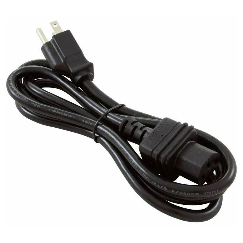 The Maytronics Dolphin Digital Power Supply Cable (58984402LF) is a black replacement cable with a three-prong plug and female connector, perfect for your Dolphin robotic pool cleaner’s digital power supply.