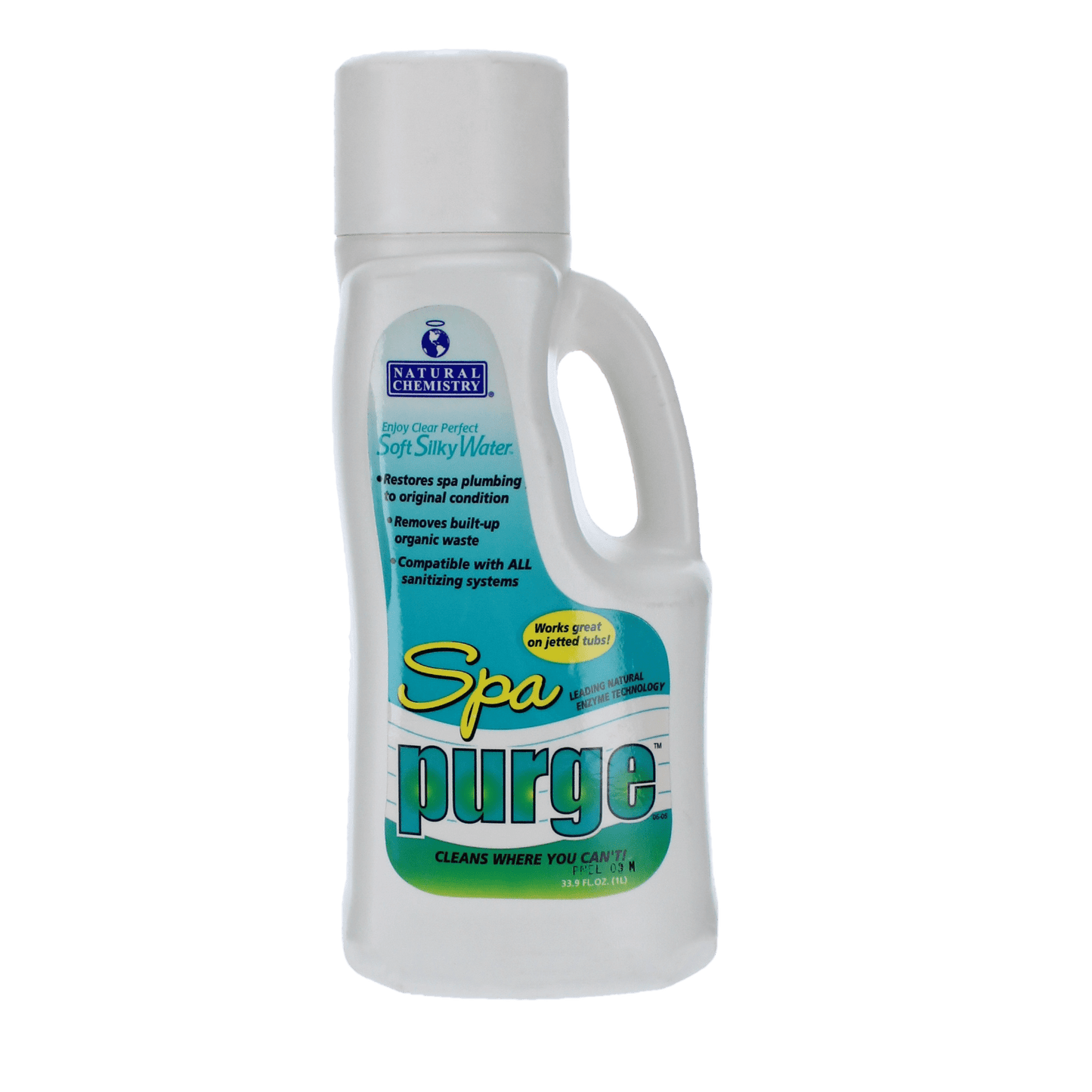 Natural Chemistry Purge Spa Plumbing Cleaner, 1 L Bottle | 14137NCM