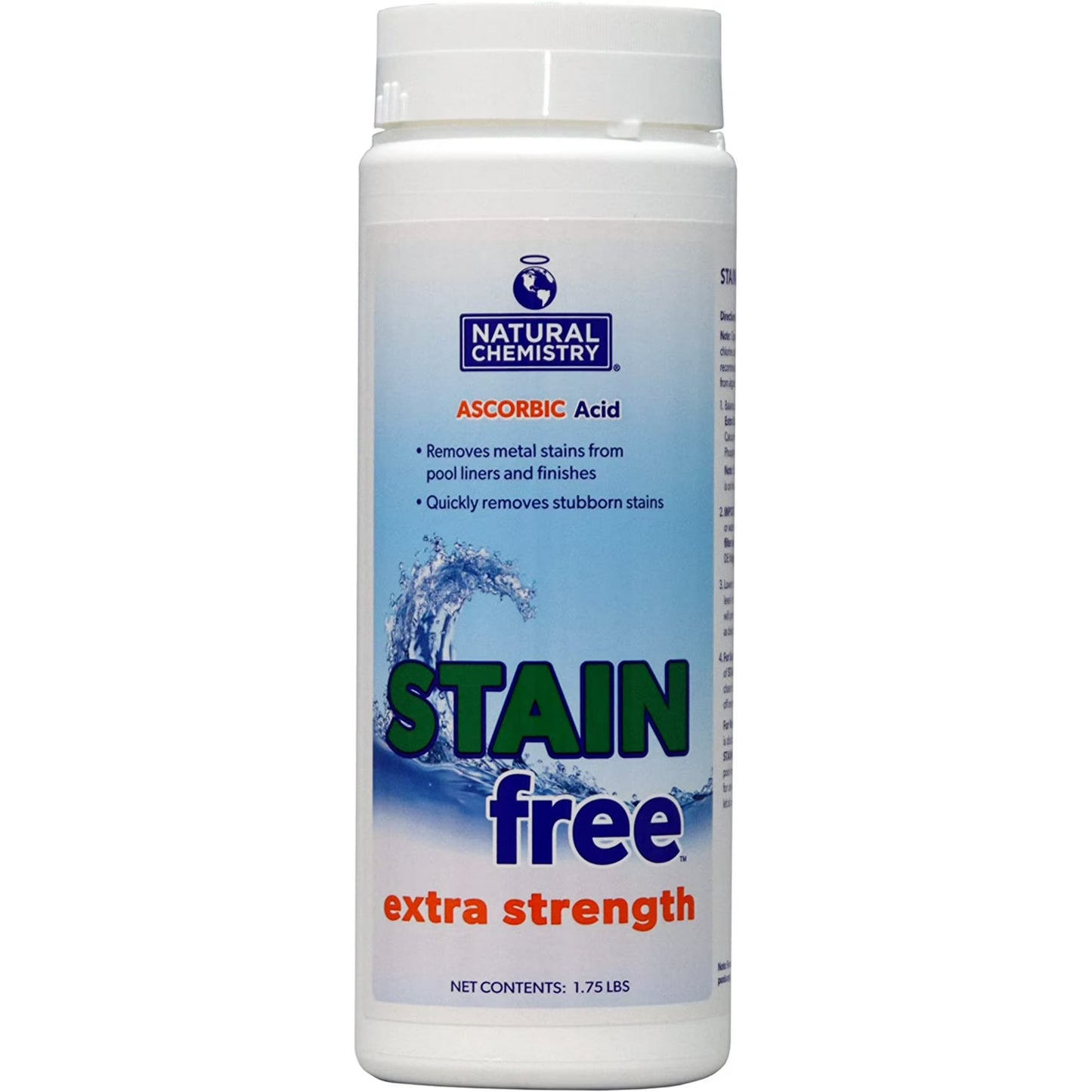 Natural Chemistry Stain Free Extra Strength Metal Remover, 1.75 lb Bottle | 17395NCM