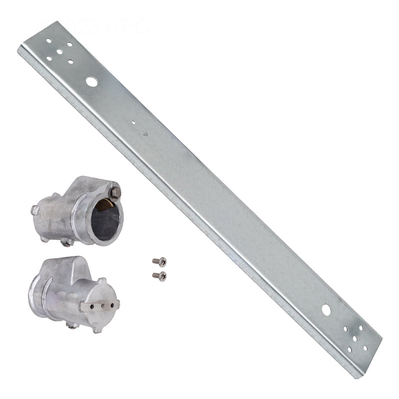 4" ANCHOR SOCKET CHANNEL SET 20" CENTER PERMACAST ALUMINUM HANOVER SOCKET
