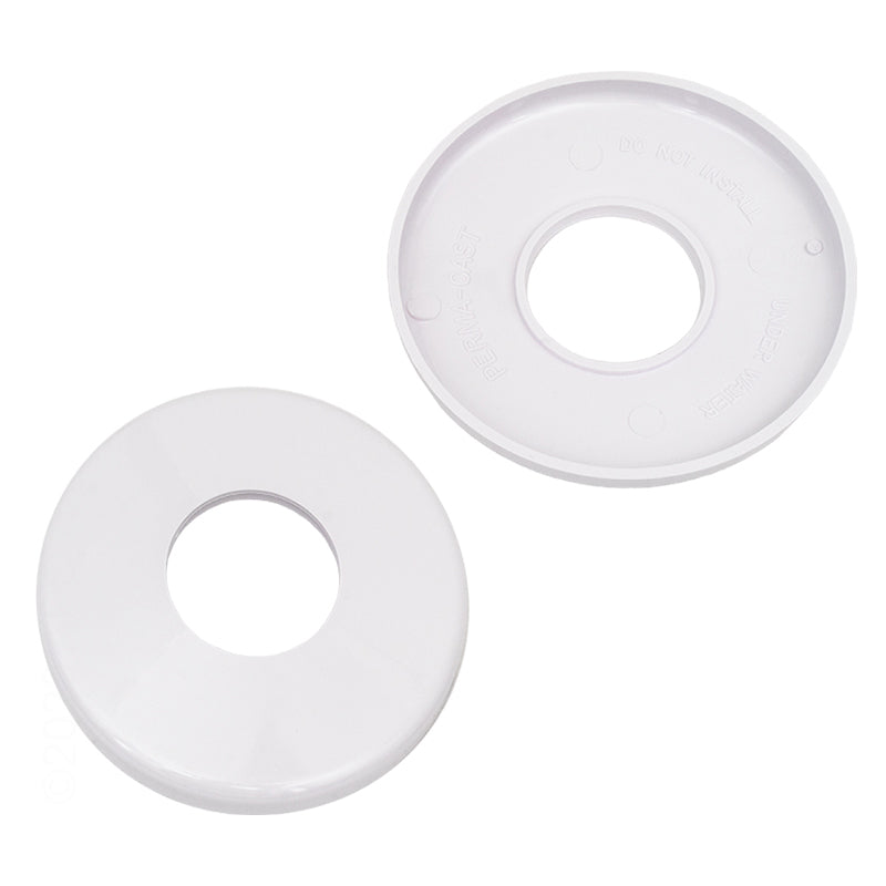 WHITE CYCOLAC ESCUTCHEON