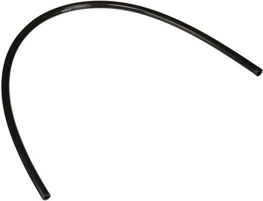 The Pentair TR100 Air Relief Tube (150041), a black flexible rubber hose, is shown bent in an arc against a plain white background.