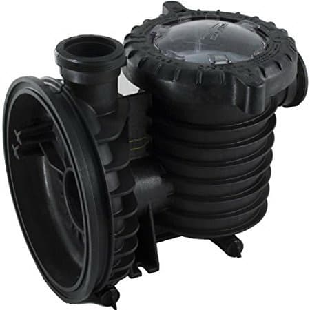 Pentair Trap Bdy Asy Max-E-Pro Pmp Svs | 17307-0111S features a coiled black plastic design with a transparent lid.
