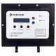 The Pentair UltraTemp Thermalflo Control Board Assembly (472734) is a rectangular unit with a digital display and three buttons, designed for optimal functionality as a replacement control board for your heat pump. It’s expertly mounted on a black panel to ensure seamless integration.